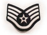 白USAF Staff Sergeant 軍曹 L x1
