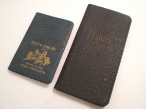 ポケットメモ帳2冊1940年、1928年 ― ミリタリーサープラスショップ"MOBIUS1"