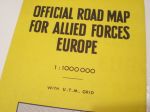 WW2連合軍兵士のためのフランス道路地図