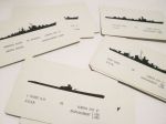 60th USN艦船識別トレーニングカード